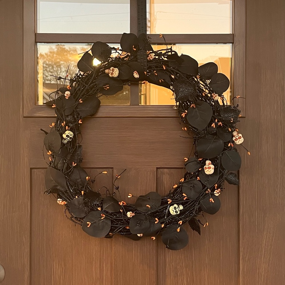 Handmade Halloween Wreath